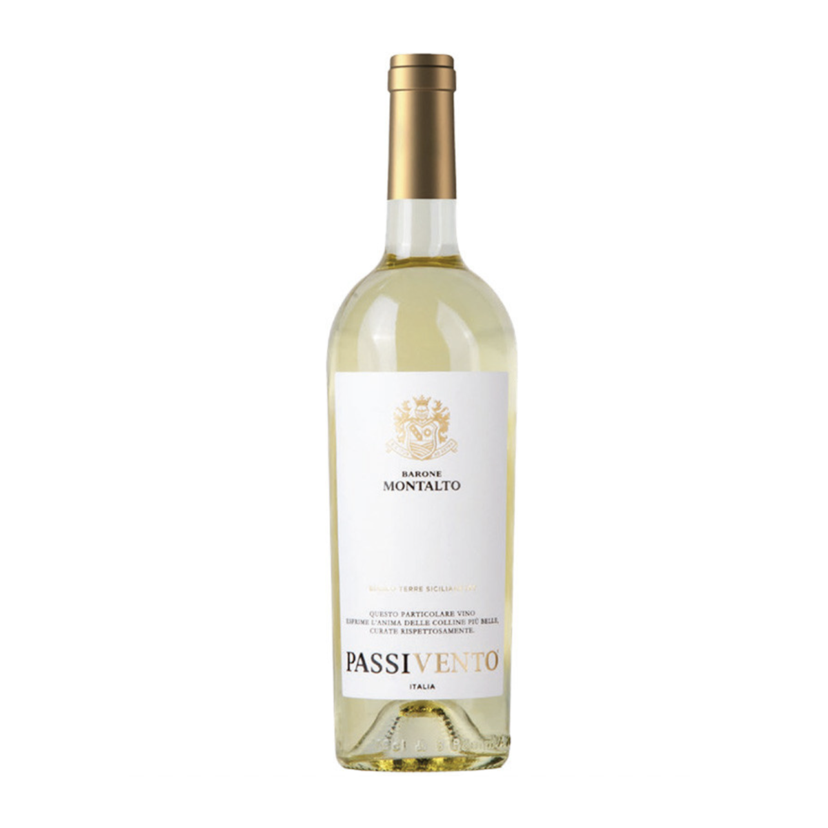 Passivento Bianco IGT Terre Siciliane 75 cl – Barone Montalto